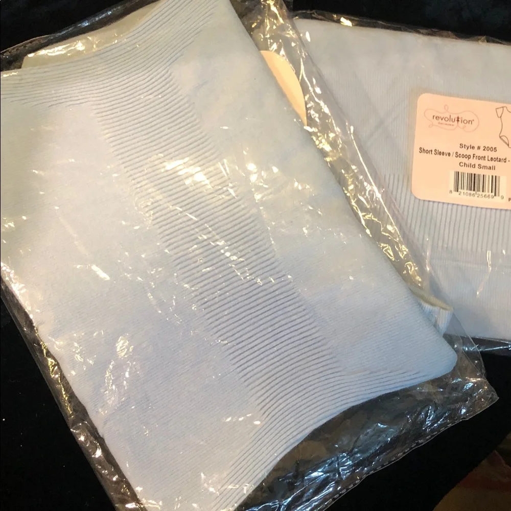 Revolution Dancewear Leotards (2) new Child Small